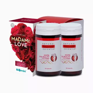 LOVE Set s omlazujícím živým kolagenem - přírodní péče o Zdraví, Krásu a Vitalitu